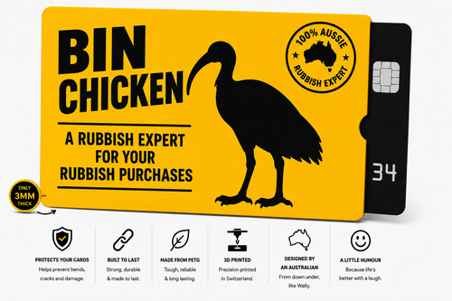 Bin Chicken Card Sleeve