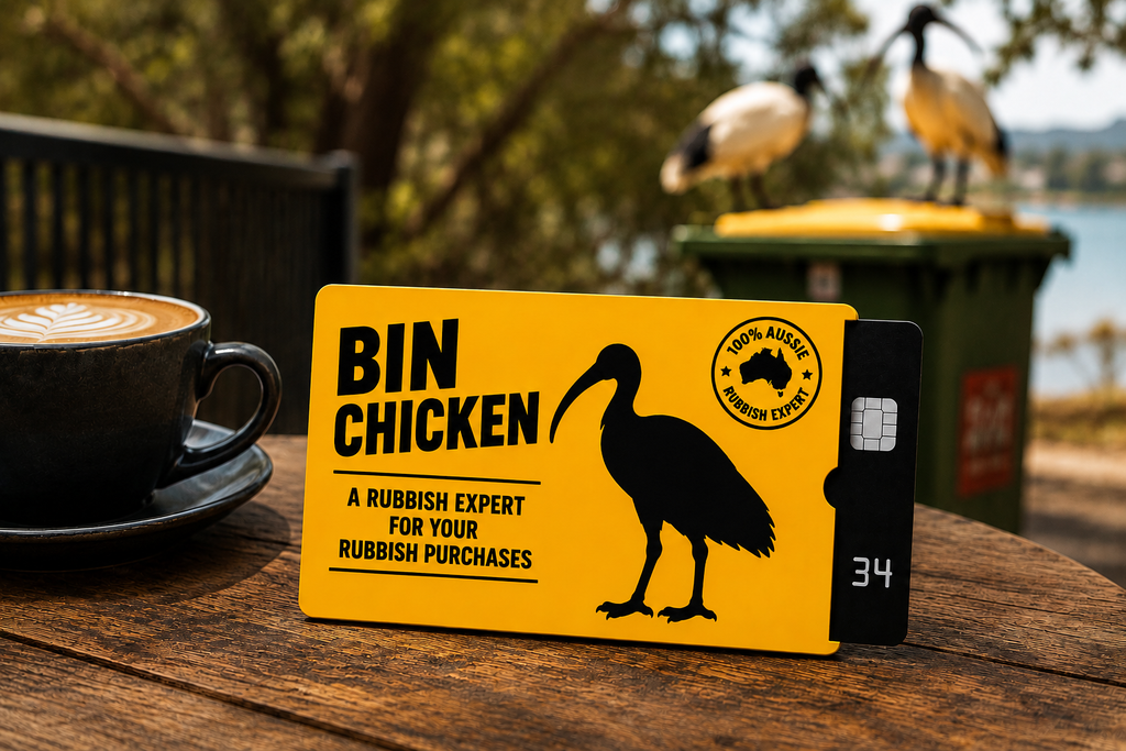 Bin Chicken Card Sleeve